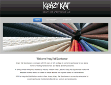 Tablet Screenshot of krazykat.com